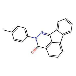 2-(p-tolyl)indeno[1,2,3-de]phthalazin-3(2H)-one structure