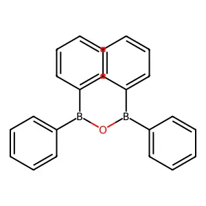 Diphenylborinic anhydride structure