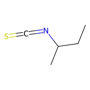 2-Butyl isothiocyanate structure