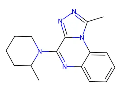 1-Methyl-4-(2-methylpiperidin-1-yl)-[1,2,4]triazolo[4,3-a]quinoxaline structure