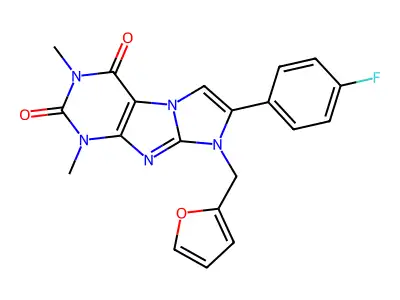C20H16FN5O3 structure