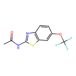 N-(6-Trifluoromethoxy-benzothiazol-2-yl)-acetamide structure