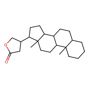心甾烷内酯 structure