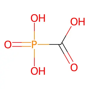 膦甲酸 structure