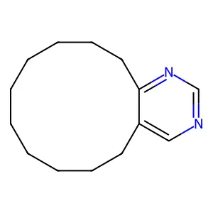 Cyclododecapyrimidine, 5,6,7,8,9,10,11,12,13,14-decahydro- structure