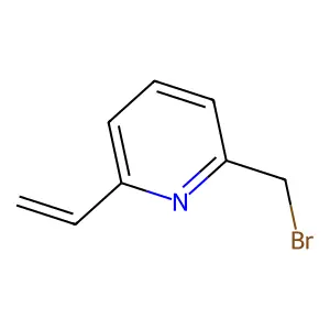 2-Bromomethyl-6-vinylpyridine structure