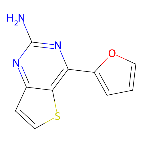 4-(Furan-2-yl)thieno(3,2-d)pyrimidin-2-amine structure