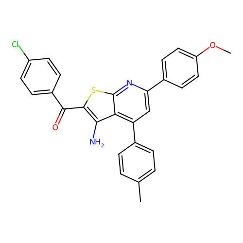 C28H21ClN2O2S structure