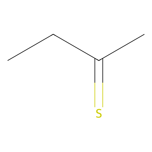 2-Butanethione structure