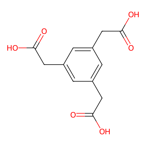 Benzene-1,3,5-triacetic acid structure