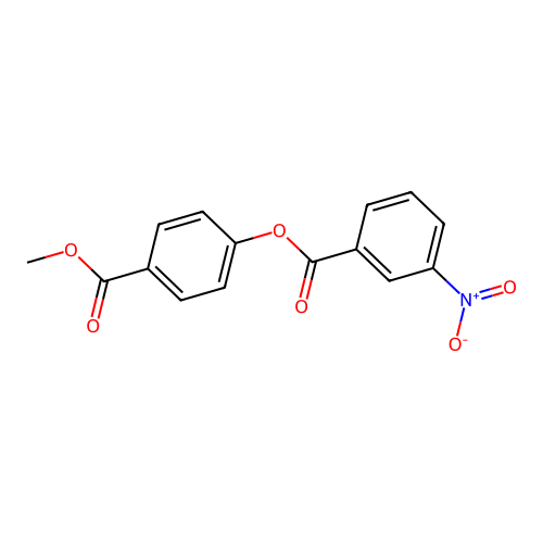 4-(Methoxycarbonyl)phenyl 3-nitrobenzoate structure