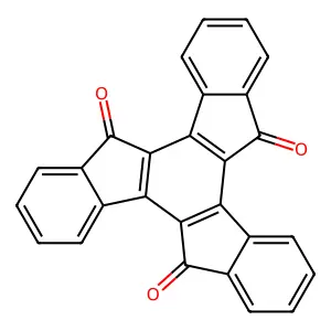Truxenone structure