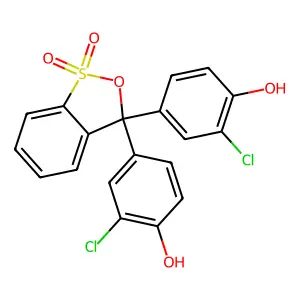 氯酚红 structure
