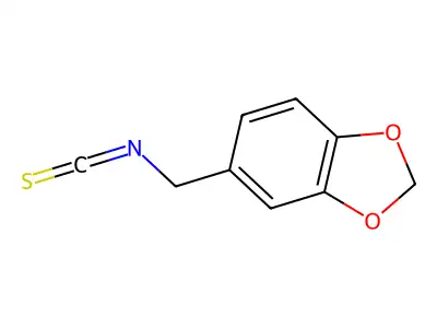 5-(Isothiocyanatomethyl)-1,3-dioxaindane structure