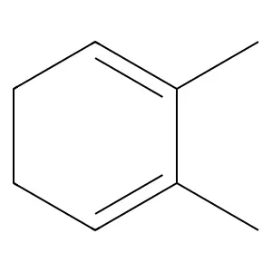 2,3-Dimethyl-1,3-cyclohexadiene structure