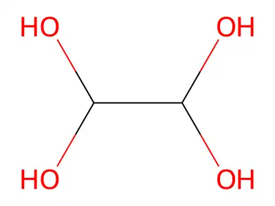 Ethane-1,1,2,2-tetrol structure