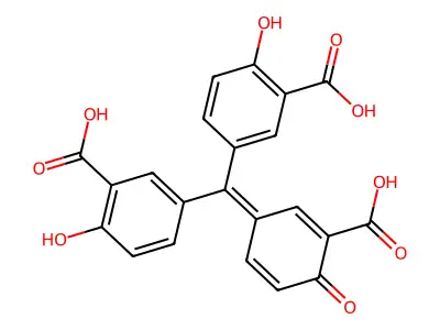 金精三羧酸 structure