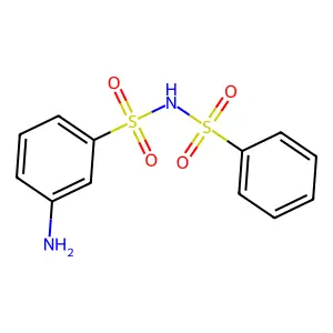 3-Amino-N-(phenylsulfonyl)benzenesulfonamide structure