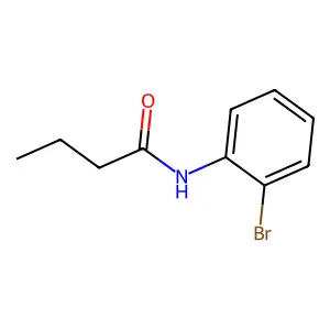 N-(2-bromophenyl)butanamide structure