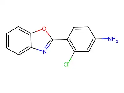4-(Benzo[d]oxazol-2-yl)-3-chloroaniline structure