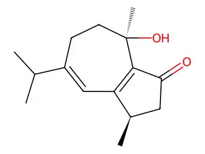 Nardoguaianone J structure