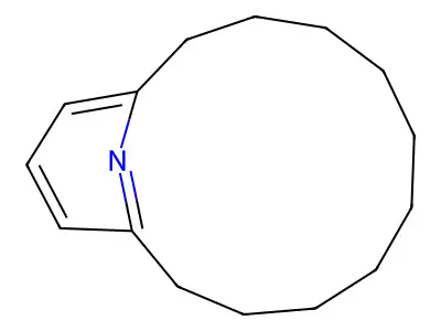 16-Azabicyclo[10.3.1]hexadeca-1(16),12,14-triene structure