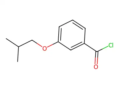 3-Isobutoxybenzoyl chloride structure