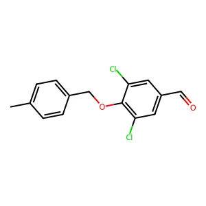 3,5-Dichloro-4-[(4-methylbenzyl)oxy]benzaldehyde structure
