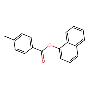 1-Naphthyl 4-methylbenzoate structure