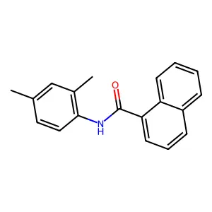 N-(2,4-Dimethylphenyl)-1-naphthamide structure