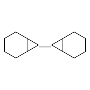 Bicyclo[4.1.0]heptane, 7-bicyclo[4.1.0]hept-7-ylidene- structure