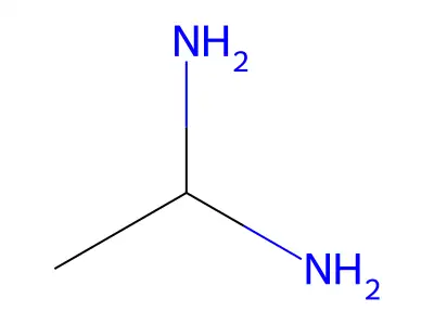 Ethane-1,1-diamine structure