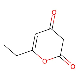 6-ethyl-3,4-dihydro-2H-pyran-2,4-dione structure