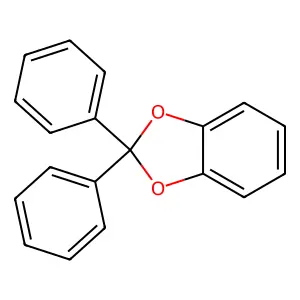2,2-Diphenyl-1,3-benzodioxole structure