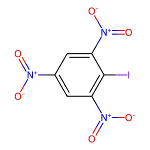 1-Iodo-2,4,6-trinitrobenzene structure