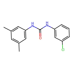 N-(3-Chlorophenyl)-N'-(3,5-dimethylphenyl)urea structure