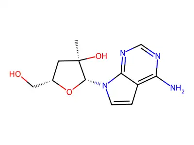 7-(3-Deoxy-2-C-methyl- structure