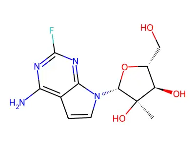 2-Fluoro-7-(2-C-methyl- structure