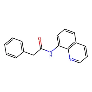 2-phenyl-N-(quinolin-8-yl)acetamide structure