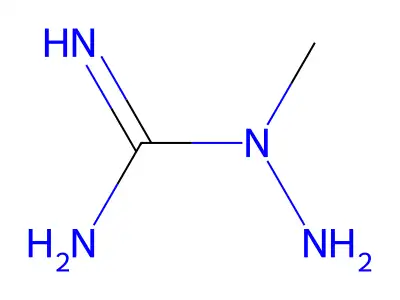 Hydrazinecarboximidamide, 1-methyl- structure