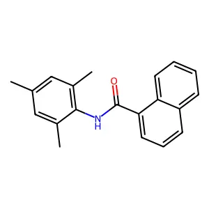 N-Mesityl-1-naphthamide structure