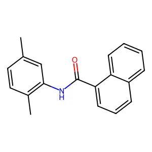 N-(2,5-Dimethylphenyl)-1-naphthamide structure
