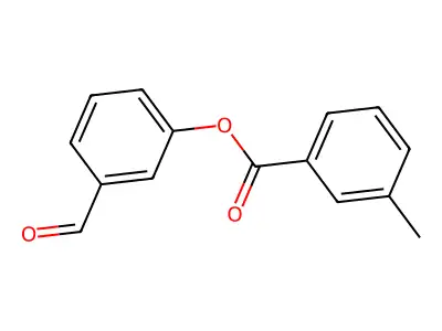 3-Formylphenyl 3-methylbenzoate structure