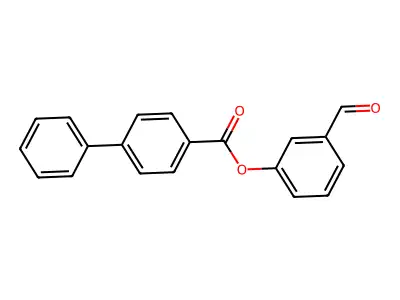 3-Formylphenyl 4-phenylbenzoate structure