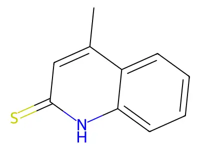 4-Methyl-quinoline-2-thiol structure