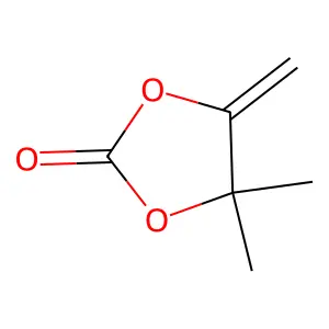 1,3-Dioxolan-2-one, 4,4-dimethyl-5-methylene- structure