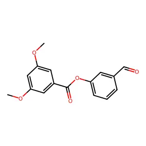 3-Formylphenyl 3,5-dimethoxybenzoate structure