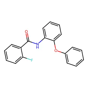 2-fluoro-N-(2-phenoxyphenyl)benzamide structure