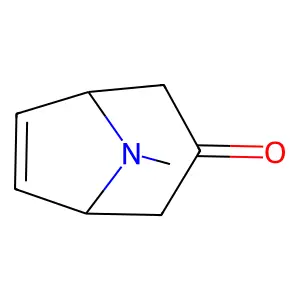 8-Methyl-8-azabicyclo(3.2.1)oct-6-en-3-one structure