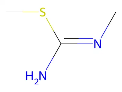 1,2-Dimethyl-isothiourea structure